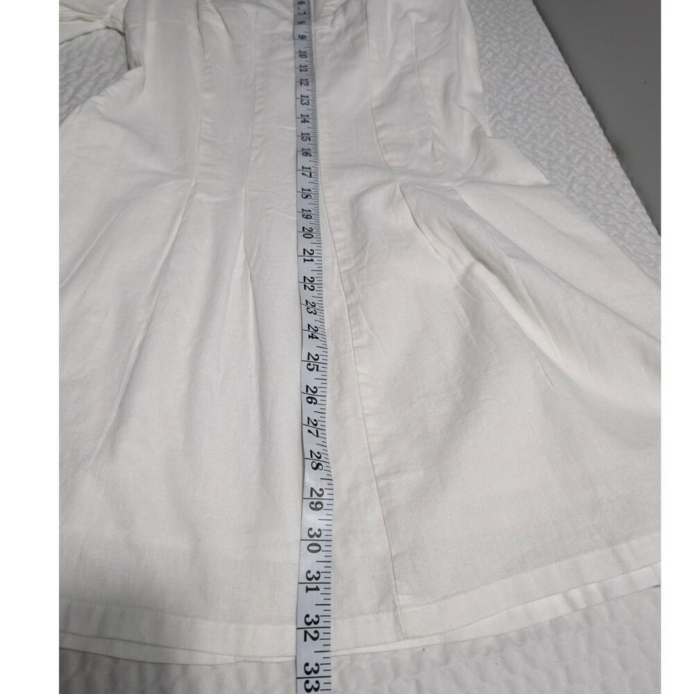 A New Day Women's White Mini Dress Size 4 NWT - Picture 6 of 6